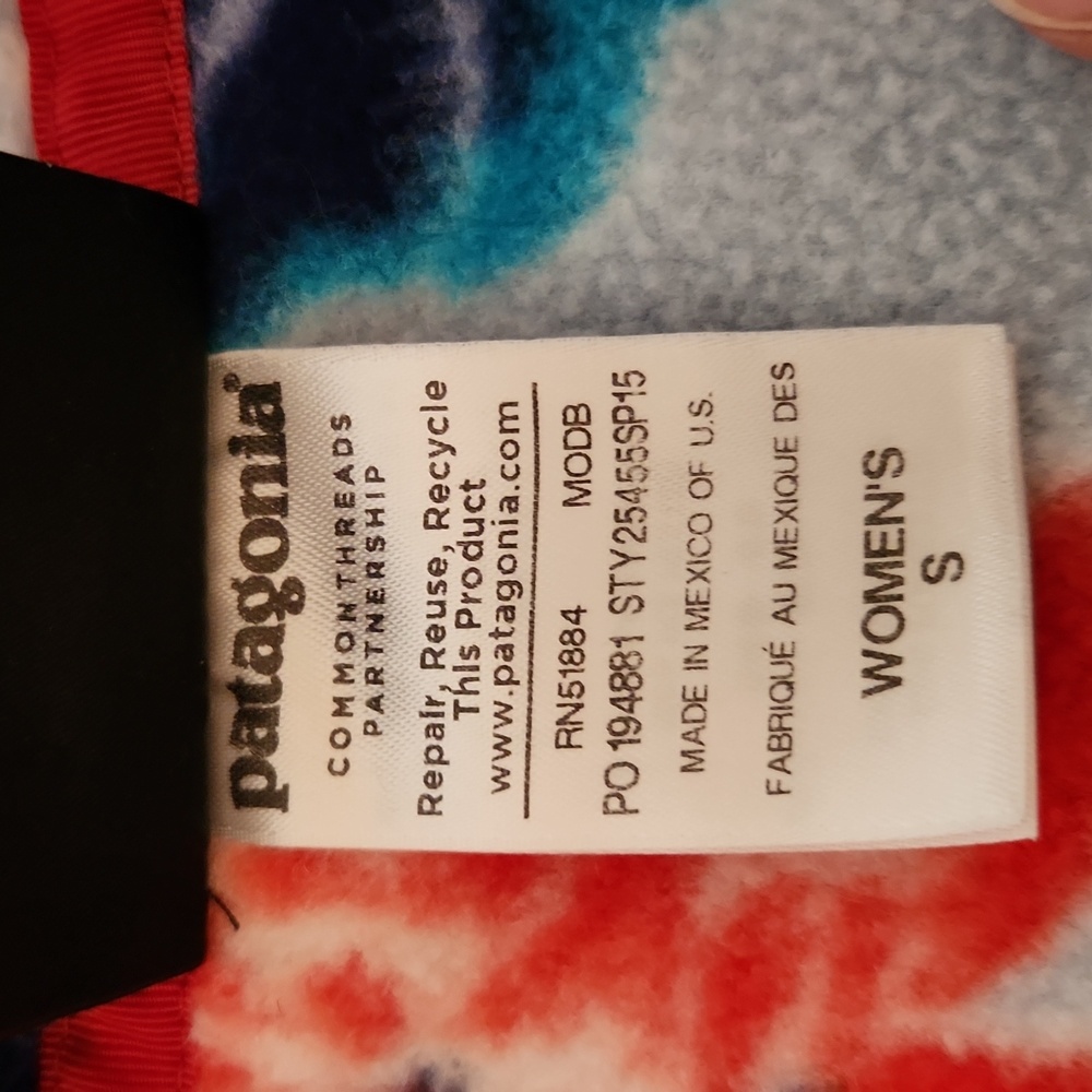 patagonia Manoa floral synchilla - Picture 9 of 10
